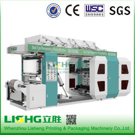 China Multi de drukmachine van Kleurenflexo voor Broodjesdocument/Plastic Film/niet Geweven/Stof leverancier